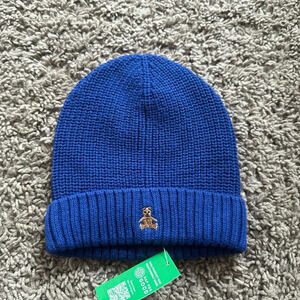 Brand new blue beanie.